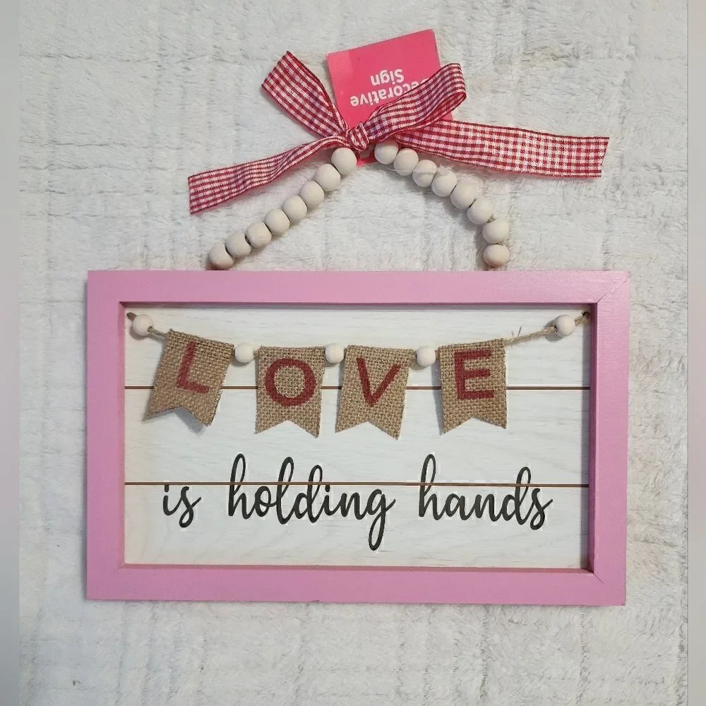 New Valentine's Day Home Decor Sign 